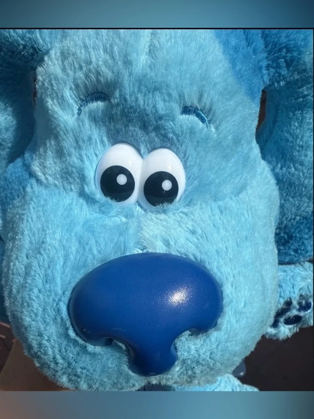 Blue’s Clues Check-Up Time Doctor Blue Talking Light-Up Plush Toy Scrubs Plushie